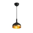 thumbnail image 5 of SC13351WH Artcraft Lighting Dash - 1 Light Pendant-8 Inches Tall and 8 Inches Wide-White/Gold Finish, 5 of 7