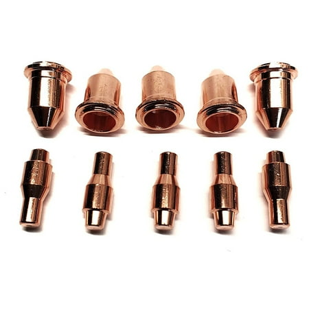 

Yannee 5 Tip 5 Electrode Fit Harbor Freight Titanium Plasma 45 TI-PC45 iPT-45 56255
