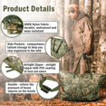 Scent Control Bag, 42 x 26 Inch Extra Large Camouflage Scent Proof Bag