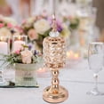 thumbnail image 5 of Decorative Crystal Candle Holder Candlestick for Table Centerpieces Wedding 37cm high, 5 of 7