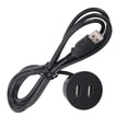 thumbnail image 2 of USB Splitter, 2-USB Charging Socket Wearproof Embedded Installation Heatproof  For Sofa For Bedside USB Output,DC5521 Output, 2 of 8