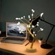 thumbnail image 3 of Árbol de luces LED, 36 luces LED nocturnas, ramas ajustables, diseño de alambre de cobre para decoración de bodas y fiestas., 3 of 5