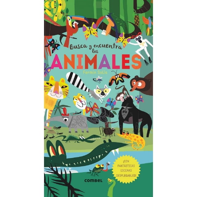 BUSCA Y ENCUENTRA LOS ANIMALES COMBEL EDITORIAL FERMIN SOLIS