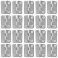 thumbnail image 1 of FRCOLOR small hinges 20pcs Small Hinge Bird House Hinge Iron Folding Hinge Replacement Accessory,0.94"X0.71"X0.02", 1 of 4