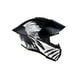 thumbnail image 3 of Casco Kov Buster Liberty Negro Moto Integral Certificado DOT, 3 of 5