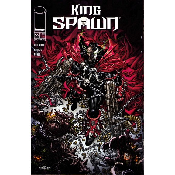 King Spawn #55A VF ; Image Comic Book