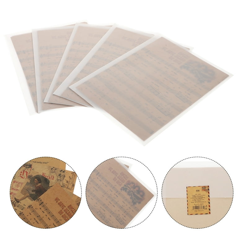 10 Sheets Writing Paper Vintage Scrapbook Paper 14.8 X 21cm Album