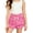 1-Hot Pink116, variant on Wxolcjlv Girls Summer Baggy Shorts Polka Dots High Rise Casual Shorts with Bow, Sizes 1-12Y