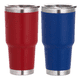 thumbnail image 1 of Vaso Térmico 30 oz Acero Inoxidable Agua Café 2 Pack Rojo y Azul Rey LUXHOME 30 Oz, 1 of 4