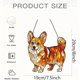 thumbnail image 4 of Window Hanging Sun Catcher Acrylic Dog Stained Suncatchers for Dog Lovers Memorial Gifts Home Hangab, 4 of 5