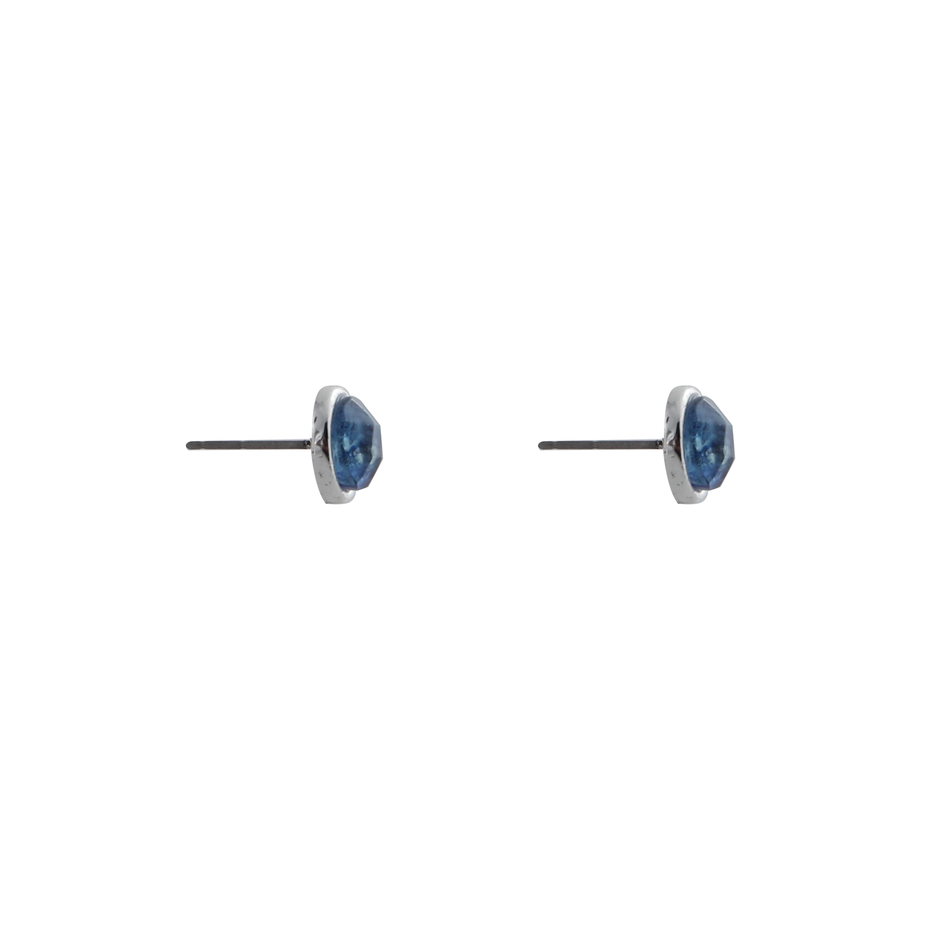 Allysa Solid Dangle Earrings Blue – INK+ALLOY, LLC