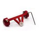 thumbnail image 2 of Tubo de impuestos para motocicleta resistente al agua soporte cilíndrico para licencia de motocicleta color rojo, 2 of 5