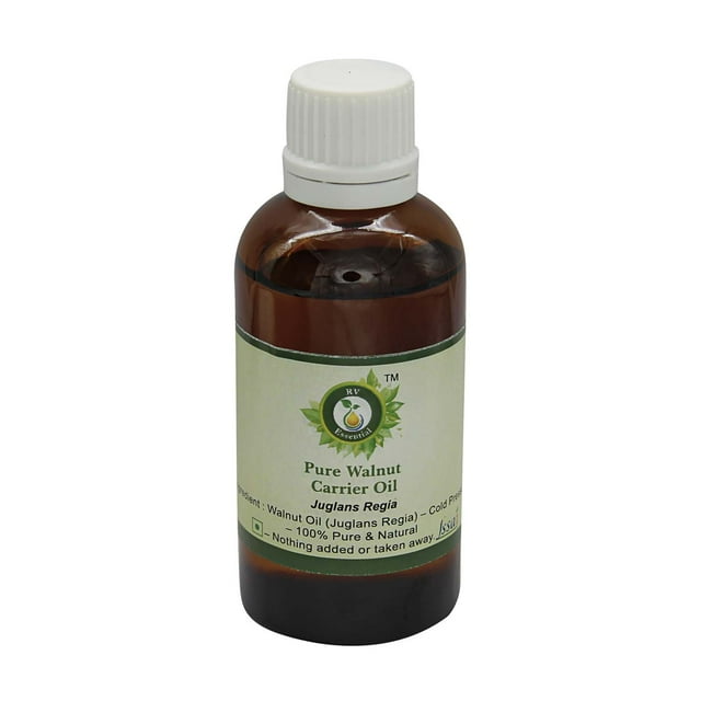 Walnut Oil Juglans Regia Pure Walnut Oil For Hair For Diffuser For Skin For Painting For Cooking Pure Natural Cold Pressed 15ml 0.507oz By R V Essential