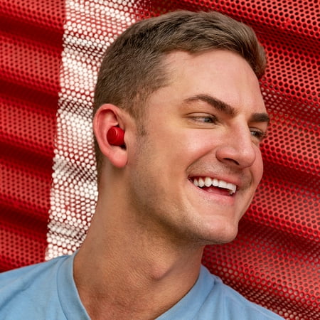 Go Air Pop True Wireless Bluetooth Earbuds + Charging Case - Rose