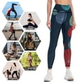 thumbnail image 4 of Colorful cactus field Leggings sports for Sports pants for Womens Leggings, 4 of 6