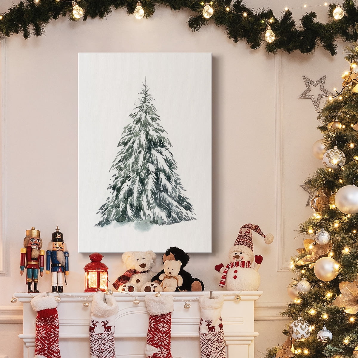 Blue Spruce I- Gallery Wrapped Canvas