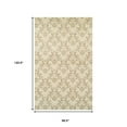 thumbnail image 3 of 8' X 10' Beige Green And Brown Floral Vines Stain Resistant Area Rug, 3 of 7