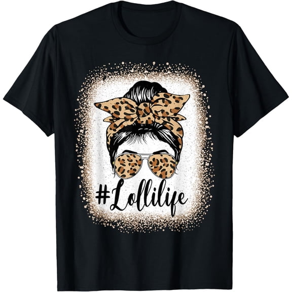 Lolli Life tshirt for Grandma Grandmother Announcement Women T-ShirtMen and women, Black T-shirt, size: Extra large