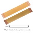 thumbnail image 3 of Unique Bargains FFC FPC Cable 0.3mm Pitch 33 Pin 60mm Flexible Flat Ribbon Cable for LCD Screen, 3 of 5