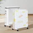thumbnail image 3 of Radiator Dust Cover Cartoon Print Household Oil Tin Dust Cover Heater Dust Cover Electric Heating Dust Cover Home Storage Clean (J,M), 3 of 7