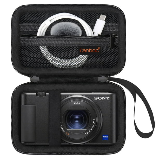 Funda de transporte Canboc para cámara digital Sony ZV-1, color negro