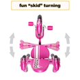thumbnail image 4 of Mobo Mity Sport Safe Tricycle. Toddler Big Wheel Ride On Trike. Pedal Car, Pink, 4 of 5