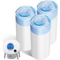 thumbnail image 2 of LANFENG Cat Litter Bags, 5 Pack Durable Drawstring Litter Box Liners for Automatic Cat Litter Box, Heavy-Duty, Portable, Replacement bags for Self-Cleaning Litter Boxes, 2 of 6