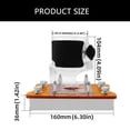 thumbnail image 5 of Zeiwohndc Wood Router Slotting Locator Wood Palms Router Base Router Slotting Bracket, 5 of 10