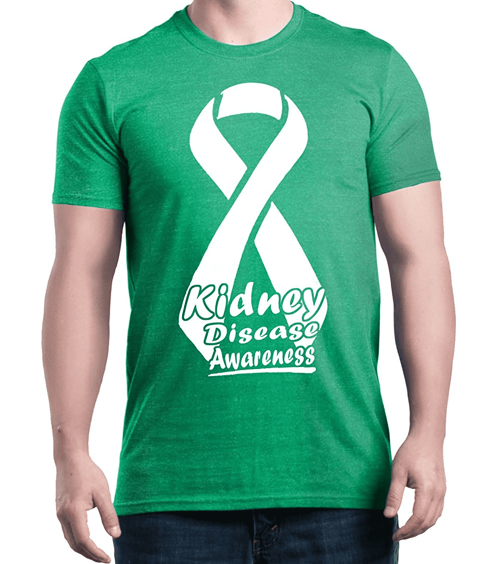 Mom's Favorite Mens Kidney Disease Awareness Short Sleeve TShirt