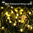 thumbnail image 4 of 50/100/200 LEDs String Lights Solar Power Fairy Lights for Xmas Outdoor Garden Party Wedding, 4 of 9