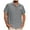 Gray, variant on Big and Tall Shirts for Men Dressy Casual Button Down Short Sleeve Shirt Loose Work Blouse Beach Vacation Summer Tops with Pocket S-5XL