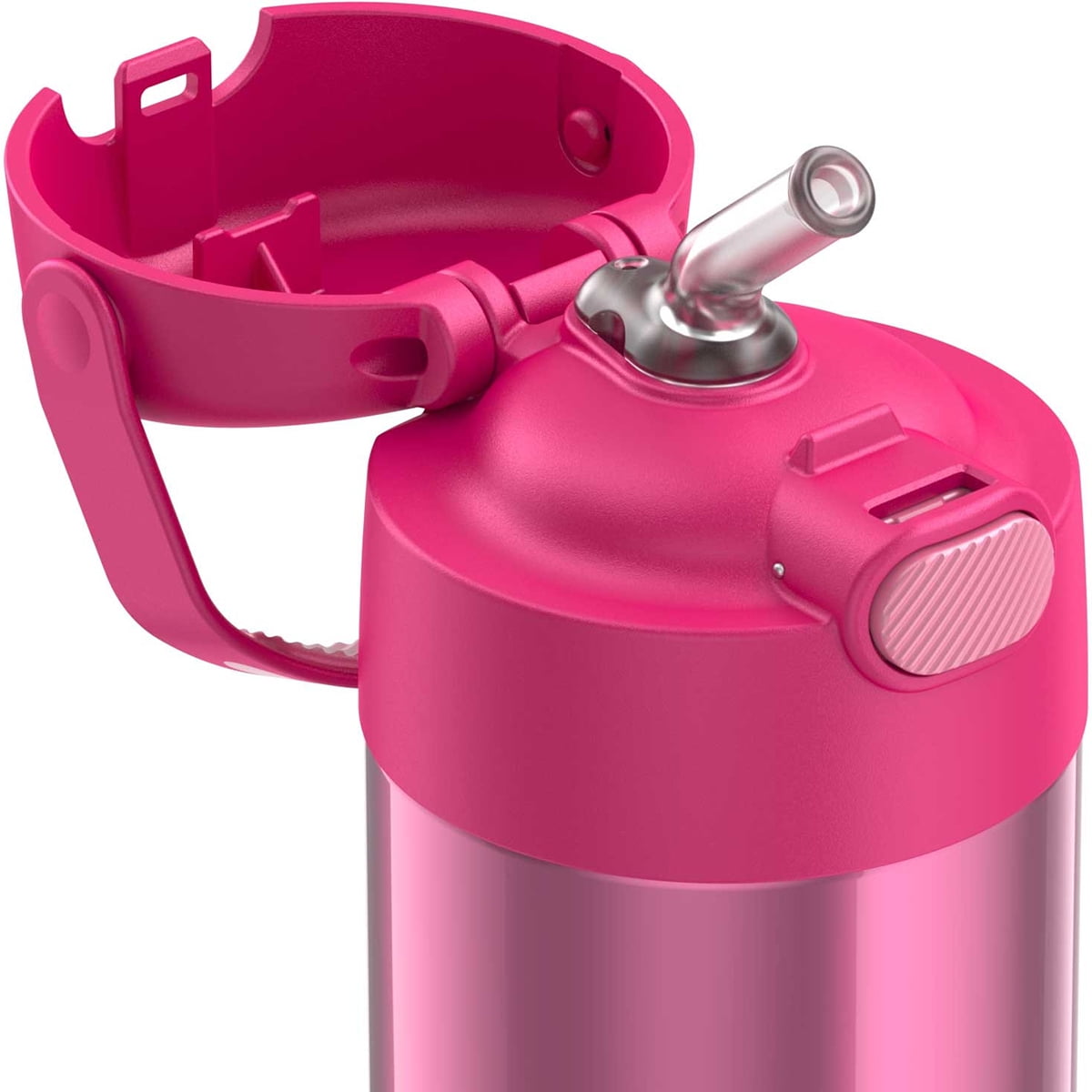 Stanley HOT Pink 16oz Vacuum bottle Camping Soup THERMOS cup Rare EUC  Vintage!