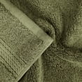 thumbnail image 4 of Superior 800 GSM Egyptian Cotton Heavyweight Face Towel Set of 6, Forest Green, 4 of 10
