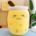 thumbnail image 1 of Simulation fruit milk tea cup pillow plush toy large bubble tea Doll Doll Gift   DMH, 1 of 7