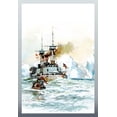 thumbnail image 1 of Imperial German Naval Battleship-Fine Art Canvas Print (20" x 30"), 1 of 1