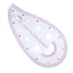 thumbnail image 5 of Cateissary 4 Pieces Pattern Sewing Ruler DIY Tailor Curve Metric Drafting Drawing Clothing Calibrated Half-round Manual Dressmaking Type2 NO2, 5 of 6