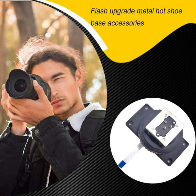 pitrice Camera Hot Shoe Camcorder Flashlight Mount Hotshoe Photography Repair Upgrade Modified Replacement for Godox TT350-F