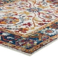 thumbnail image 4 of Modway Entourage Samira Distressed Vintage Floral Vintage Medallion 8x10 Area Rug in Multicolored, 4 of 8