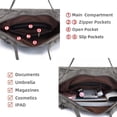 thumbnail image 3 of MMYGU Shoulder Bag for Women Retro PU Leather Crossbody Bag Large Capacity Work Messenger Satchel Hobo Ladies Tote Bag, 3 of 7