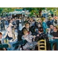 thumbnail image 2 of Renoir, Pierre-Auguste 18x15 White Modern Wood Framed Museum Art Print Titled - Dance at Le Moulin de la Galette, 2 of 4