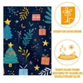 thumbnail image 2 of Cute Christmas Trees and Xmas Decorations Garden Flag Double Sided House Flag for Outdoor Home, Personalized All Year Round Yard Decor 12 x 18 Inch, 2 of 6