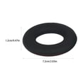 thumbnail image 2 of Amortiguador de anillo silencioso para saxofón Tenor, accesorio de instrumento de música profesional, herramienta de reproducción, silenciador Accesorios para instrumentos musicales Negro Eigraketly OD021154-04, 2 of 6
