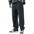 thumbnail image 3 of Pantalones vaqueros holgados Y2K para hombre, estilo hip hop, de pierna recta, lavados, vintage, para adolescentes, para patineta, ropa de calle, 3 of 5