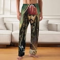 thumbnail image 2 of Pirates of The Caribbean Men's Pajama Pants Ultra Lightweight Pjs Bottoms Sleepwear Bottom Pants with Pocket Drawstring, 2 of 7