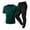 Dark Green #16, variant on Mens Track Suits Crewneck Short Sleeve T Shirt & Pants 2026 Summer Lightweight Gym Short Sets Graphic Loose Big and Tall Tracksuit 2XL
