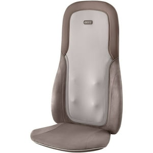 HoMedics Quad Shiatsu Pro Massage Cushion with Heat Zone Control Targeted Spot Full Lower Upper