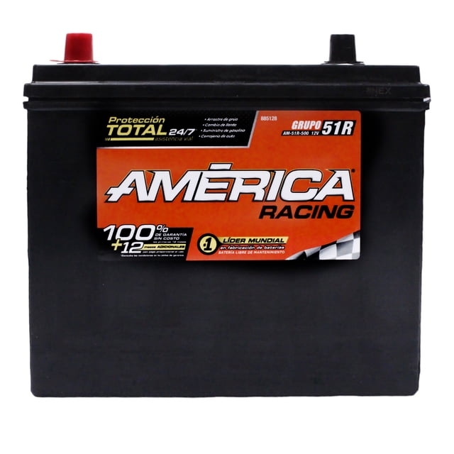 America Am-51R-500 12V 500 A Bci Para Uso Automotriz