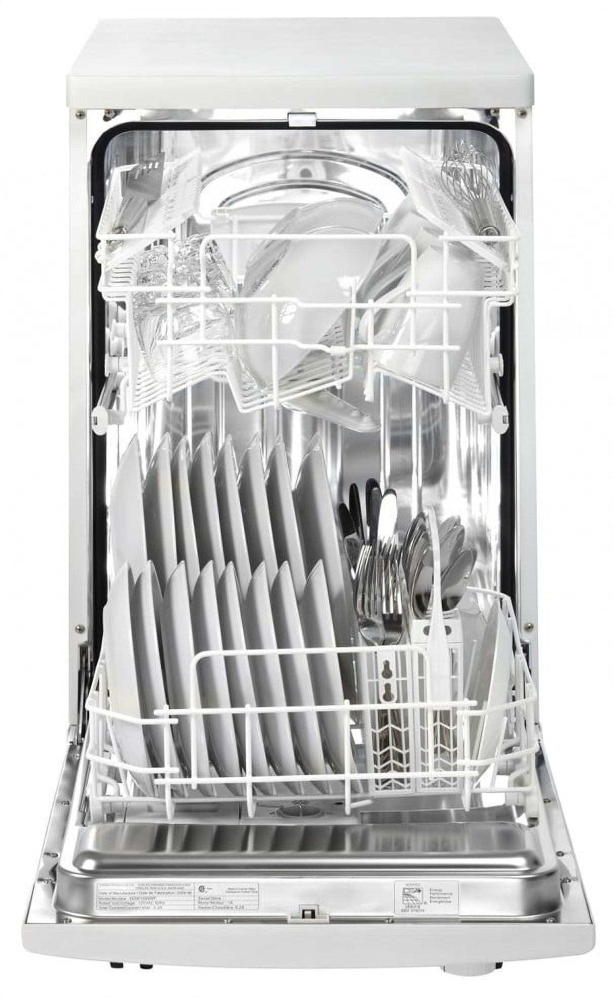Danby 18" Portable Dishwasher in White - image 4 of 4