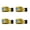 Yellow-4Pack, variant on 4" x 30' Heavy Duty Truck Straps with Flat Hooks, Tie Down Cargo Straps, 6000 Lbs WLL / 18000 Lbs Break Strength, Winch Straps for Flatbed Trucks, Trailers, Farms, Towing & Tree Saver