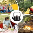 thumbnail image 4 of Camping Kettle 1.1 L Capacity, Outdoor Hiking Kettle, Compact Lightweight, Fast Heating Teakettle Black, 4 of 4